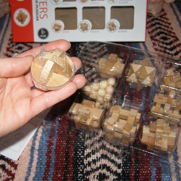 NEW IQ Busters wooden puzzles - Picture 6 of 6